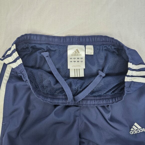 Adidas Navy Blue Athletic Pants with Zippered Ankle, Size Small - Picture 10 of 13